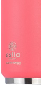 Estia 01-16692 Save the Aegean Μπουκάλι Θερμός 300ml, Fusion Coral
