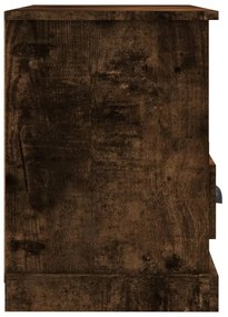 vidaXL Έπιπλο Τηλεόρασης Καπνιστή Δρυς 80x35x50 εκ. Επεξ. Ξύλο