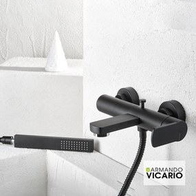 Armando Vicario Glam 610100 Black Matt - Μπαταρία λουτρού