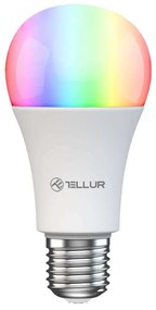 Λάμπα Τηλεχειριζόμενη WiFi Smart Bulb TLL331341 Led E27 9W White Tellur 9W