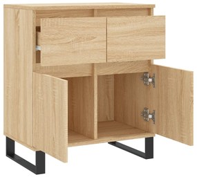 vidaXL Συρταριέρα Sonoma Δρυς 60x35x70 εκ. Επεξεργασμένο Ξύλο
