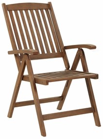Καρέκλα εξωτερικού χώρου Berwyn 1899, Πτυσσόμενο, 105x54x69cm, 10 kg, Σκούρο ξύλο, Ξύλο, Ξύλο: Ακακία | Epipla1.gr
