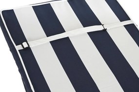 Μαξιλάρι DKD Home Decor Λευκό Ναυτικό Μπλε Ρίγες 42 x 4 x 115 cm