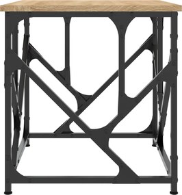 vidaXL Τραπεζάκι Σαλονιού Sonoma Δρυς 45x45x47,5 εκ. Επεξεργασμ. Ξύλο