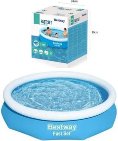 Bestway Πισίνα PVC Φουσκωτή 61cm x 2.44m #57448 - Bestway pool