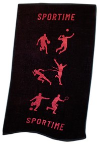 Πετσέτα Γυμναστηρίου (90x160) Sb Home Sport Time Salmon