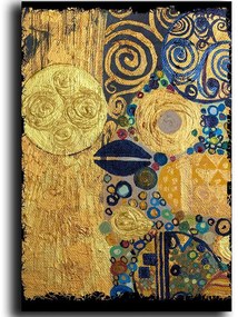 Πίνακας Καμβάς 895FNA1199 70x100cm Multi Wallity Κάθετοι Wood, Canvas