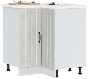 Γωνιακό ντουλάπι βάσης κουζίνας "Lucca" Σκυρόδεμα γκρι