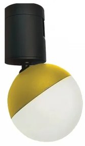 Σποτ Φωτιστικό Ευέλικτης Ράγας 6cm LED 5W IP20 3000K Zambelis-23188-Χρυσό 23188