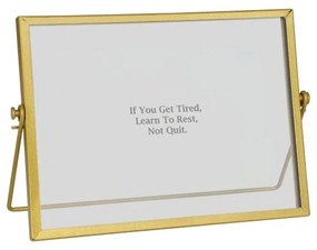 Κορνίζα Renabie 423065 15,5x20,5cm Gold Eglo Metal, Glass