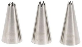 Μύτες Για Κορνέ Σακούλα (Σετ 3Τμχ) 221.01798 Inox Patisse Stainless Steel