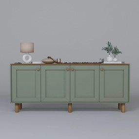 Κονσόλα Πράσινο CLAGRA 180x40x75