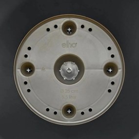 Σετ από Γλάστρες Elho Γκρι Πλαστική ύλη Στρόγγυλο 2 Τεμάχια