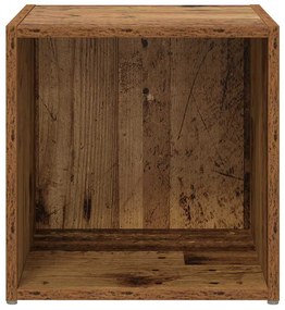 vidaXL Ντουλάπι TV 2 pcs Καφέ 37 x 35 x 37 εκ Επεξεργασμένο ξύλο