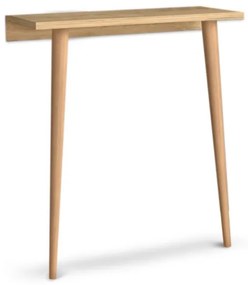 Κονσόλα επιτοίχια Fiona Megapap από μελαμίνη oak 60x22x73εκ. GP022-0060,2-GP022-0060,2-Καφέ GP022-0060,2