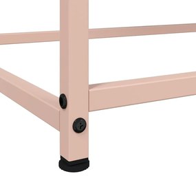 Ντουλάπι Ροζ 100,5x39x107 εκ. Ατσάλινο - Ροζ