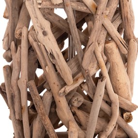 ΔΙΑΚΟΣΜΗΤΙΚΟ ΦΩΤΙΣΤΙΚΟ ΔΑΠΕΔΟΥ ALTAR HM4429 DRIFTWOOD--ΛΕΥΚΟ PVC Φ45x153Υεκ. - 0512259 - HM4429