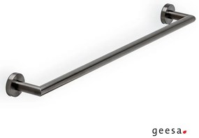 Πετσετοκρεμάστρα Επίτοιχη 60 εκ. Geesa Nemox Black Brushed 6507/60-410