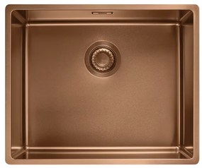 Franke mythos masterpiece BXM 210/110-50 ανοξείδωτος ένθετος νεροχύτης 540x450μμ Χάλκινος