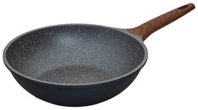 Estia 01-1223 Stone Wok από Χυτό Αλουμίνιο με Επίστρωση από Πέτρα 28cm