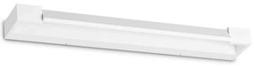 Φωτιστικό Τοίχου - Απλίκα Balance 287577 60x10x4cm Led 2200lm 17W 3000K White Ideal Lux