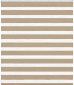 vidaXL Ζέβρα τυφλή 135x150 cm Πλάτος υφάσματος 130,9 εκ. Πολυεστέρας