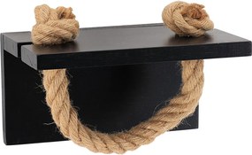 Χαρτοθήκη Με Ράφι T-D Black 91055103