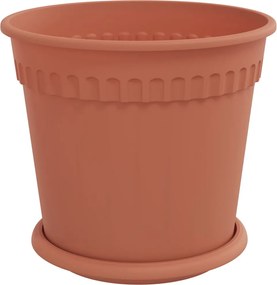 vidaXL Γλάστρες φυτών 24 pcs Κεραμιδί Ø 19 x 16 εκ Πλαστικό