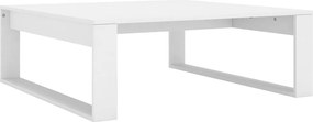 vidaXL Τραπεζάκι Σαλονιού Λευκό 100x100x35 εκ. Επεξ. Ξύλο