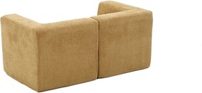 Διθέσιος Καναπές Καφέ RAKS 85x165x70