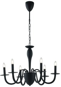 Φωτιστικό Οροφής I-Armstrong/6 NER Black Luce Ambiente Design Μέταλλο