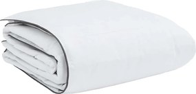 vidaXL Χειμερινό Παπλωματοθήκη Λευκό 260 x 220 εκ. Φτερό