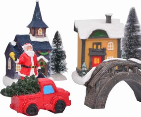 vidaXL Χριστουγεννιάτικη Διακόσμηση για Τραπέζι Πολύχρωμο