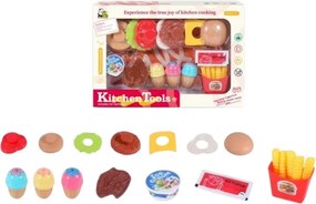 Σετ κατασκευής Burger με αξεσουάρ - 19pcs - PH-90 - 917291