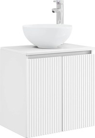 vidaXL Σετ Επίπλων Μπάνιου 5 τμχ. Λευκό 33 x 34,5 x 160 εκ