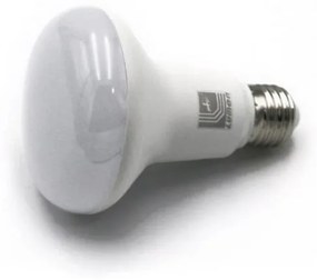 Λάμπα LED καθρέπτου R80 12W Ε27 ματ πλαστική λευκή LUMEN 13-2751200