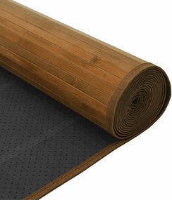 vidaXL Χαλί Ορθογώνιο Καφέ 70 x 500 εκ. Μπαμπού