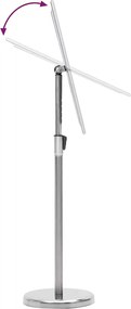 vidaXL Βάσεις Αφισών 2 pcs Ασημί 32,7 x 24 x 108 εκ. Αλουμίνιο