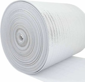 vidaXL Ανακλαστήρας θερμότητας καλοριφέρ Ασημί 10 x 0,5 m