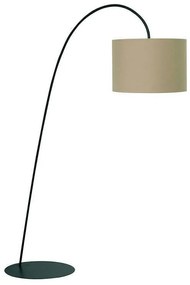 Φωτιστικό Δαπέδου Alice I L 3464 Coffee-White Nowodvorski Steel,Fabric
