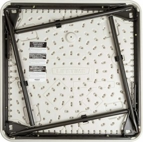 Παιδικό Tραπέζι Lifetime Εύκαμπτο Λευκό Χάλυβας Πλαστική ύλη 61 x 61 x 53,5 cm