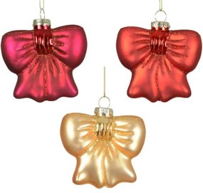 Beauty Home Γυάλινο Φιόγκος 8.2cm x 3.9cm x 8.5cm