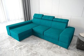 Γωνιακός Καναπές Dren -Petrol-Αριστερή