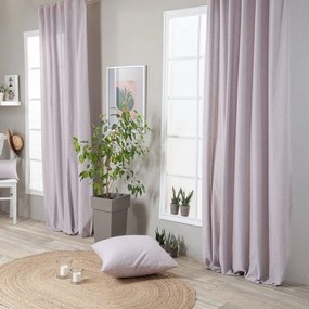 Κουρτίνα Aragona 07 Με Τρέσα Lila Teoran 140X260 Cotton-Polyester