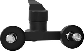 vidaXL Μίξερ ντους Μαύρο G 1 / 2 ίντσες