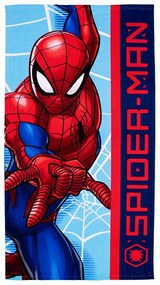Πετσέτα Θαλάσσης Παιδική Marvel Spider-Man 41 Quick Dry Sky Blue DimCol Θαλάσσης 70x140cm Microfiber