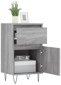 vidaXL Ντουλάπια 2 τεμ. Γκρι Sonoma 40x35x70 εκ. Επεξεργασμένο Ξύλο