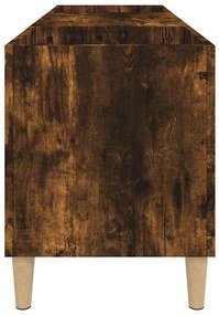 vidaXL Δισκοθήκη Καπνιστή Δρυς 121x38x48 εκ. από Επεξεργασμένο Ξύλο