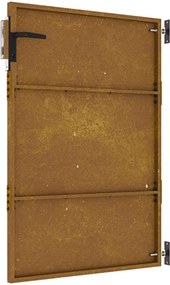 vidaXL Πόρτα Κήπου 85x125 εκ. από Ατσάλι Corten