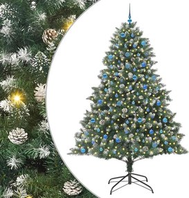 vidaXL Τεχνητό Χριστουγεννιάτικο Δέντρο με 300 LED Πράσινο 240 cm